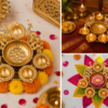 Handcrafted Round Shape Decorative Diya Urli Bowl5