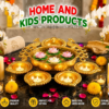 Handcrafted Round Shape Decorative Diya Urli Bowl5
